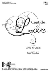 Canticle of Love SSA choral sheet music cover